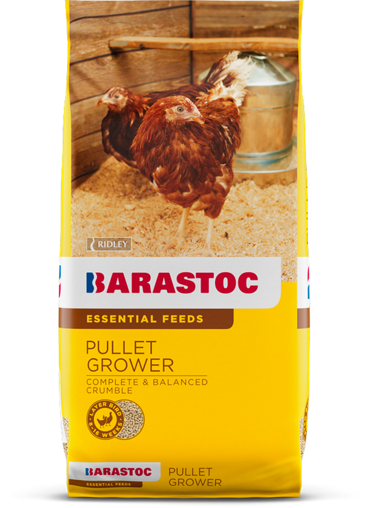 Barastoc Pullet Grower Crumbles 20kg