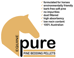 Pure Pine Bedding Pellets Equine 15kg