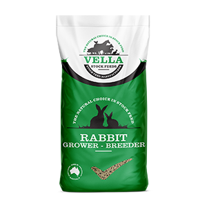Vella Rabbit Grower/breeder Pellets (green Bag) 20kg