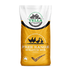 Vella Free Range Scratch Mix 20kg