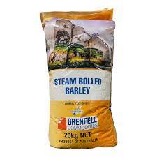 Grenfell Steamed Rolled Barley 20kg