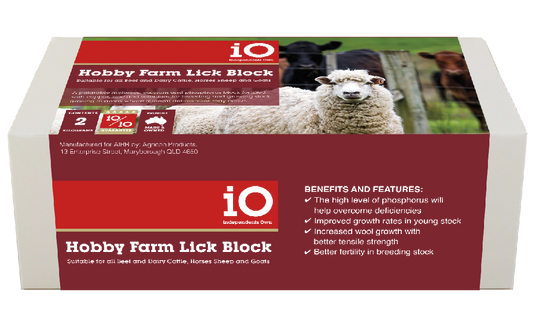 Io Hobby Farm Block 2kg