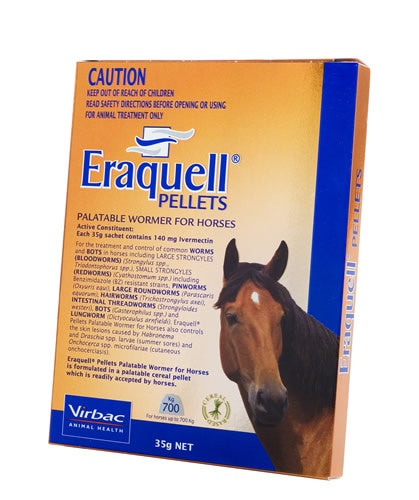 Virbac Eraquell Worming Pellets 35gm