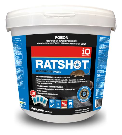 Io Ratshot Paste 1kg Blue