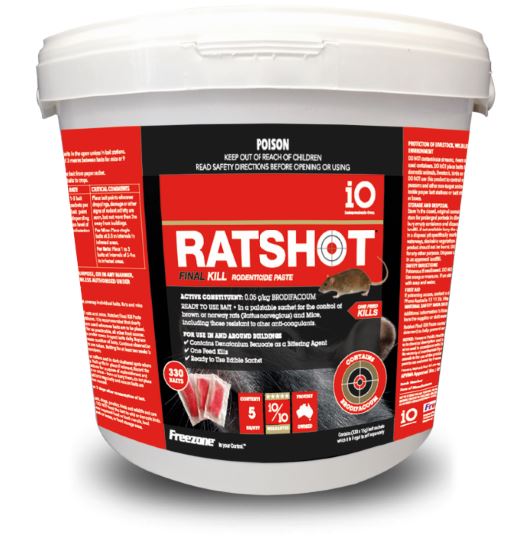 Io Ratshot Final Kill Paste 1kg Red
