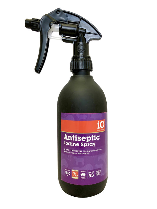 Io Antiseptic Iodine Spray 500ml 