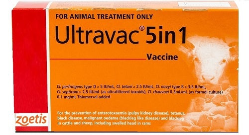Zoetis Ultravac 5 In 1 100ml