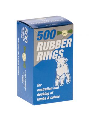 Shoof Marking Rubber Rings Blue Box 500